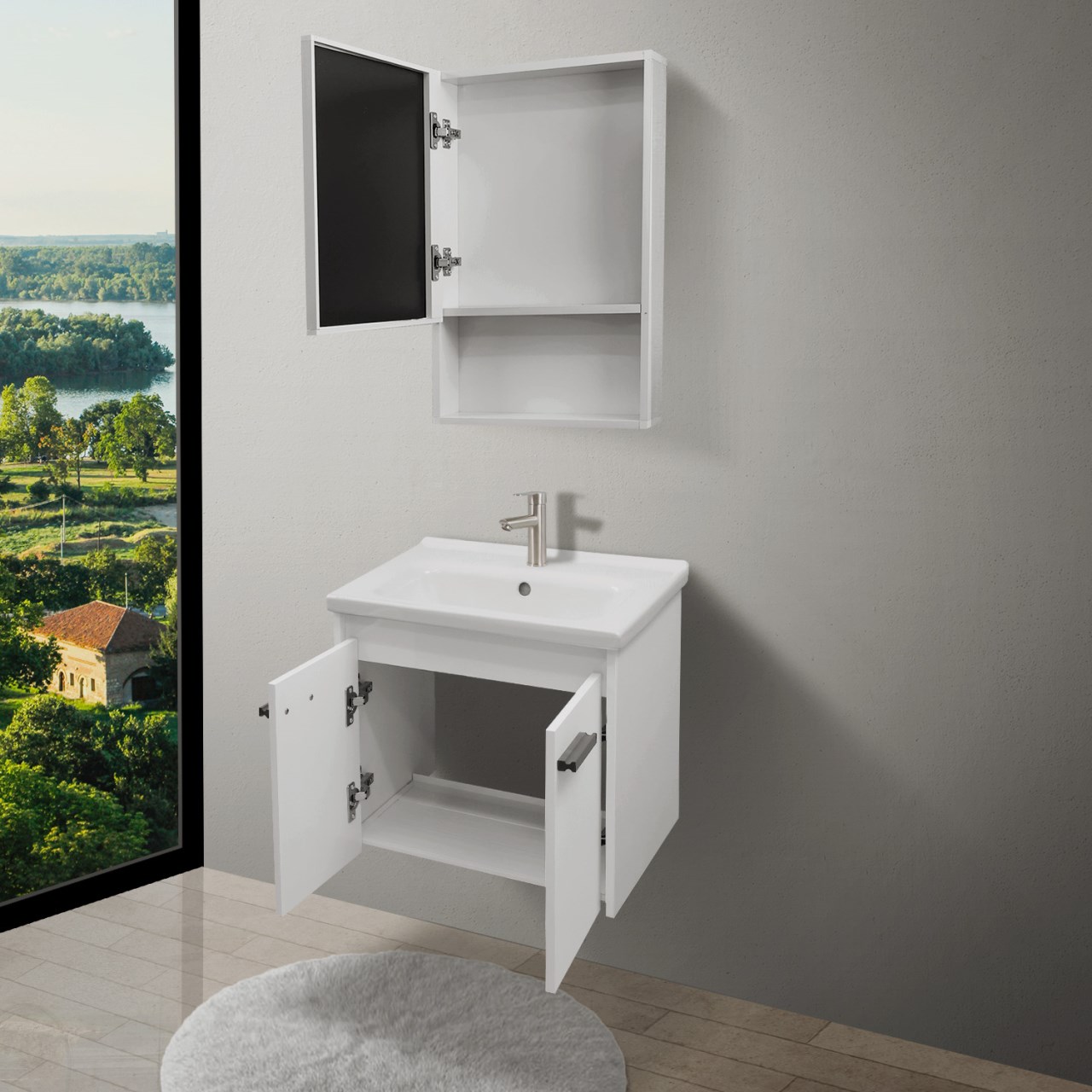 6000雅奢白鏡浴櫃