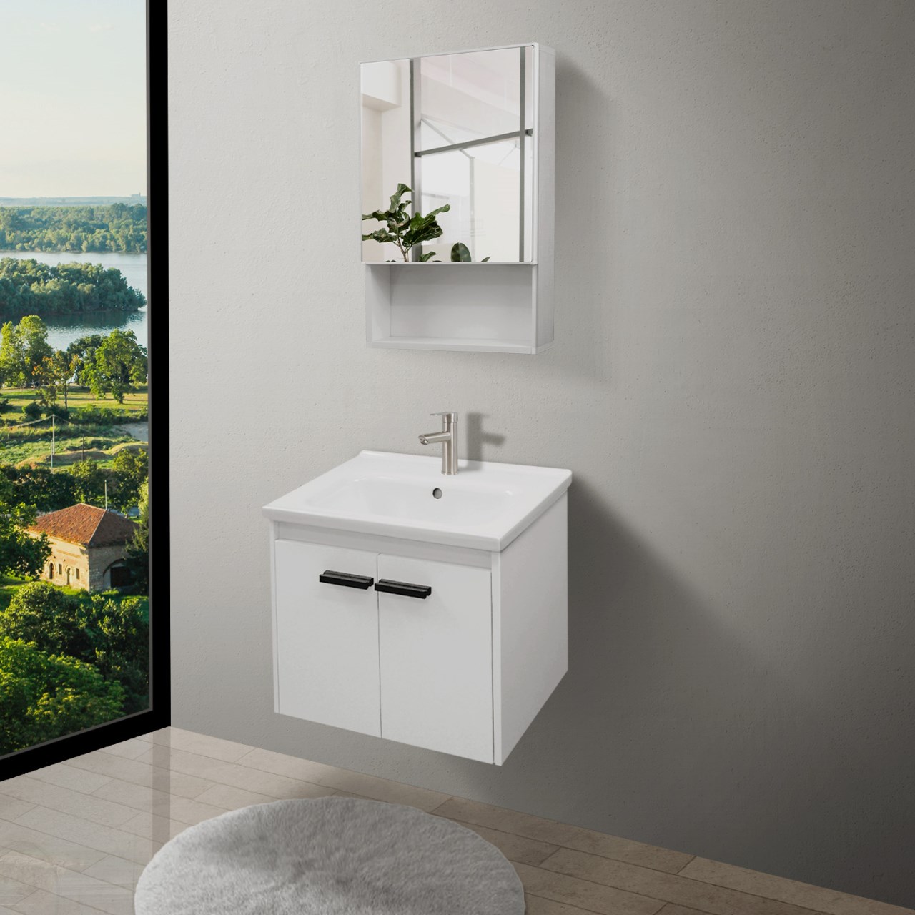 6000雅奢白鏡浴櫃