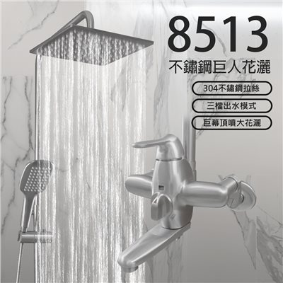 8513不鏽鋼巨人花灑